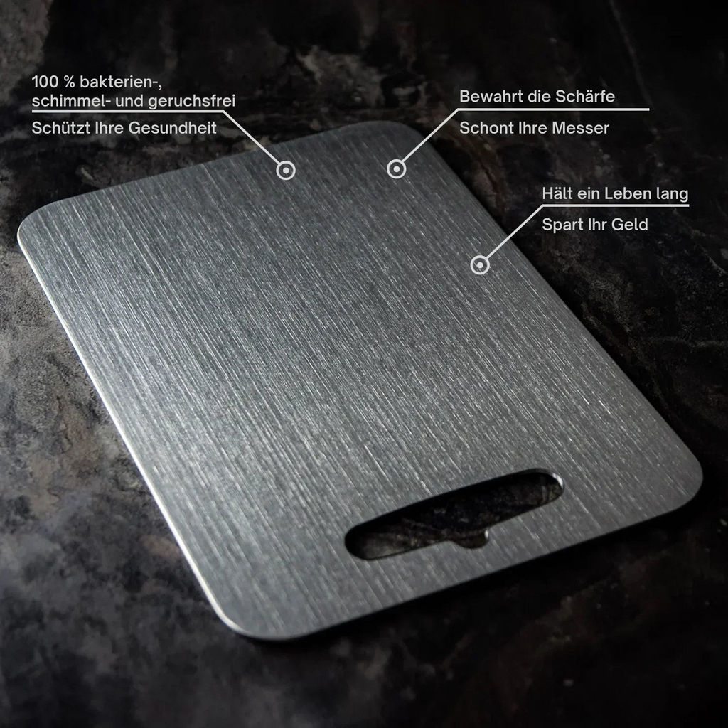 Pro Kitchen - Titanium Cutting Board - BPA and Microplastic Free!