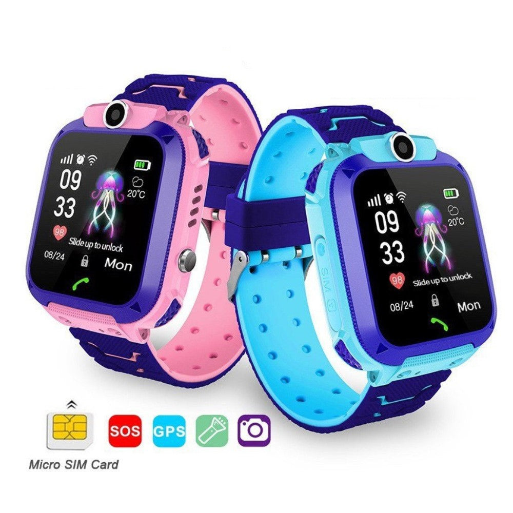 Kids' smartwatch with GPS, camera, calls, and SOS – For children aged 4 and up