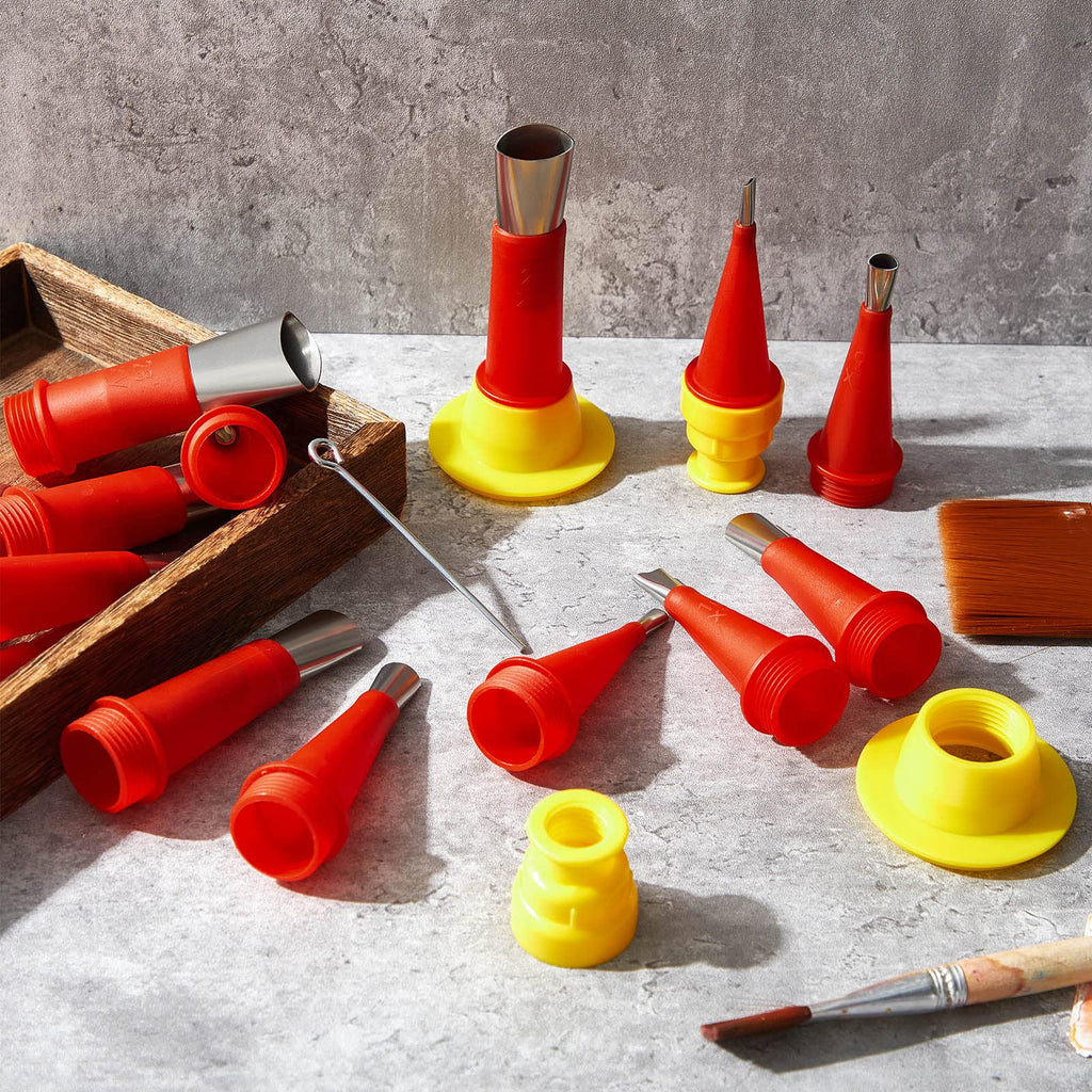 Universal Integrated Rubber Nozzle Tool Set™ - This tool set provides the ultimate solution for reliable sealing in your home and outdoor projects