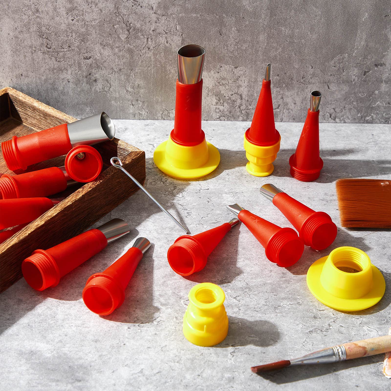 Universal Integrated Rubber Nozzle Tool Set™ - This tool set provides the ultimate solution for reliable sealing in your home and outdoor projects