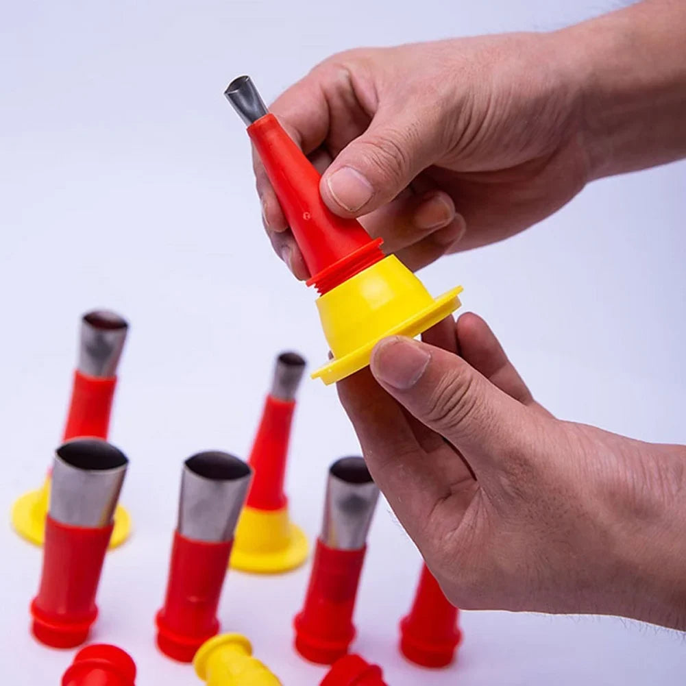 Universal Integrated Rubber Nozzle Tool Set™ - This tool set provides the ultimate solution for reliable sealing in your home and outdoor projects