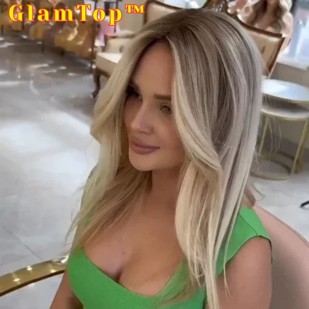 GlamTop™ - Achieve thicker, fuller hair in seconds for a stunning transformation