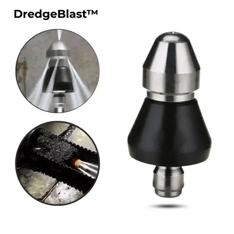 DredgeBlast™ — Unclogs Drains in seconds, without chemicals! | 1+1 FREE TODAY
