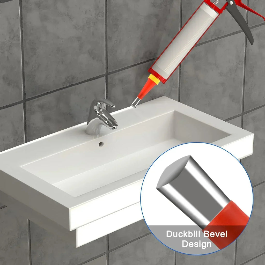 Universal Integrated Rubber Nozzle Tool Set™ - This tool set provides the ultimate solution for reliable sealing in your home and outdoor projects