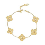 Dulopi Valentina - Elegant Clover Bracelet